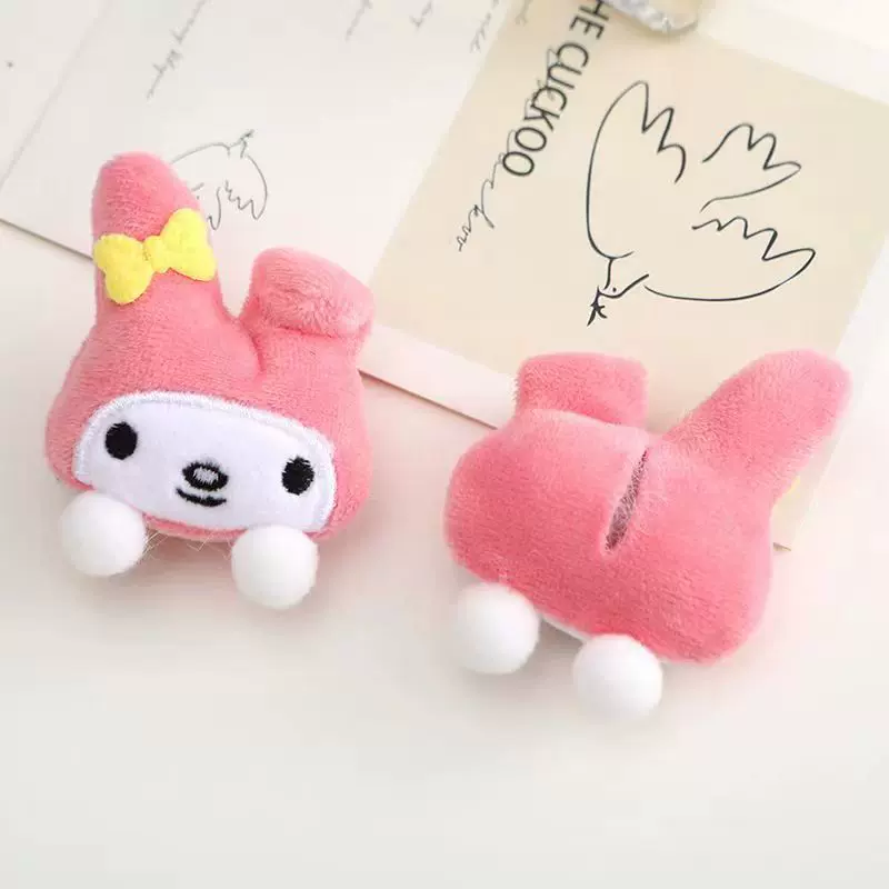 大龙年胸针可爱毛绒卡通装饰发箍饰品包包diy库洛米服饰配件