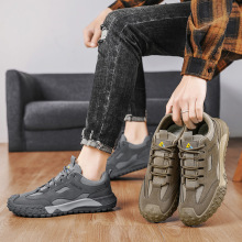 跨境外贸登山鞋男鞋户外运动鞋防滑徒步爬山鞋男劳保鞋休闲工作鞋