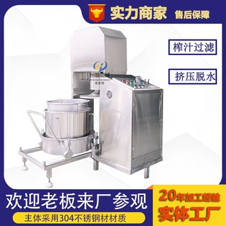 吉林冰葡萄商用榨汁机 自动过滤中药汁液萃取机防爆系统压榨机