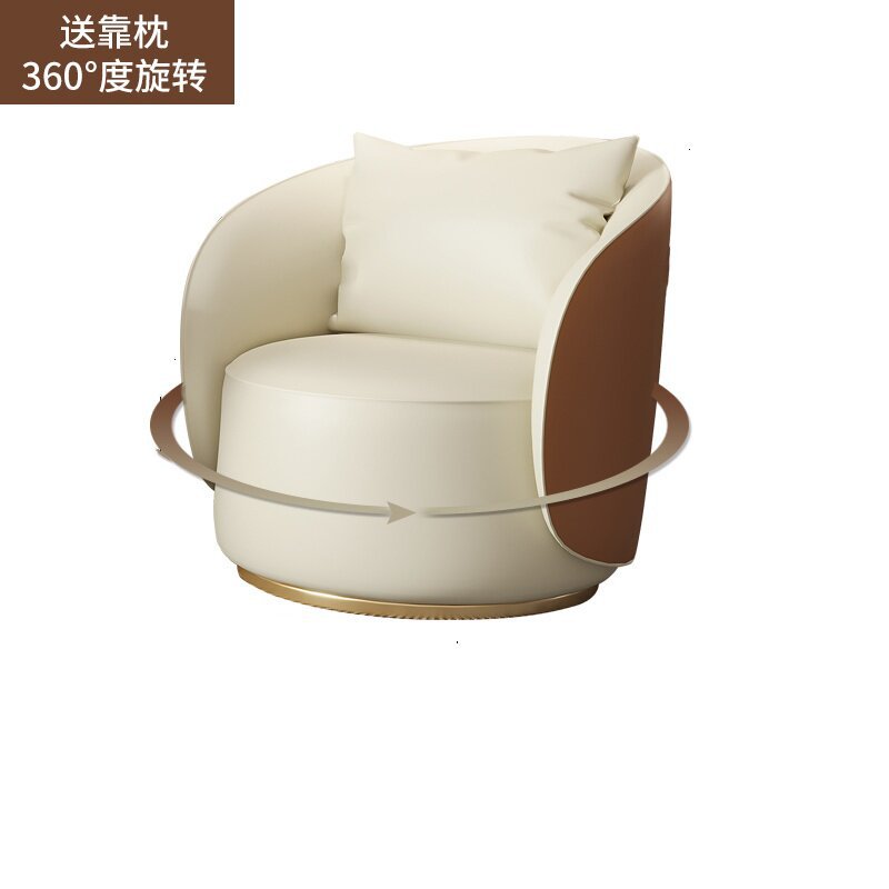 Hotel de lujo ligero recepción sala de ventas sofá / silla simple salón de belleza moderno simple combinación de mesas y sillas de ocio club