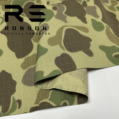 DUCK HUNTER Jungle camouflage lattice comfortable wear-resisting outdoors tactics Fabric