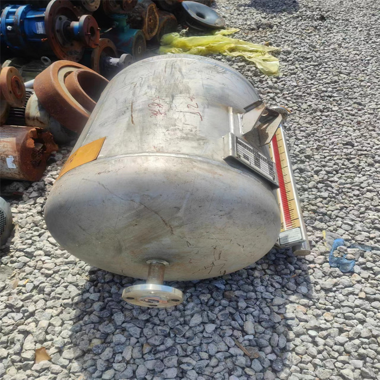 二手高压缓冲罐 不锈钢电加热搅拌罐 乳液果汁啤酒暂存设备 盛源