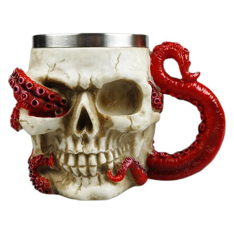 Taza de cerveza de pulpo 450ml