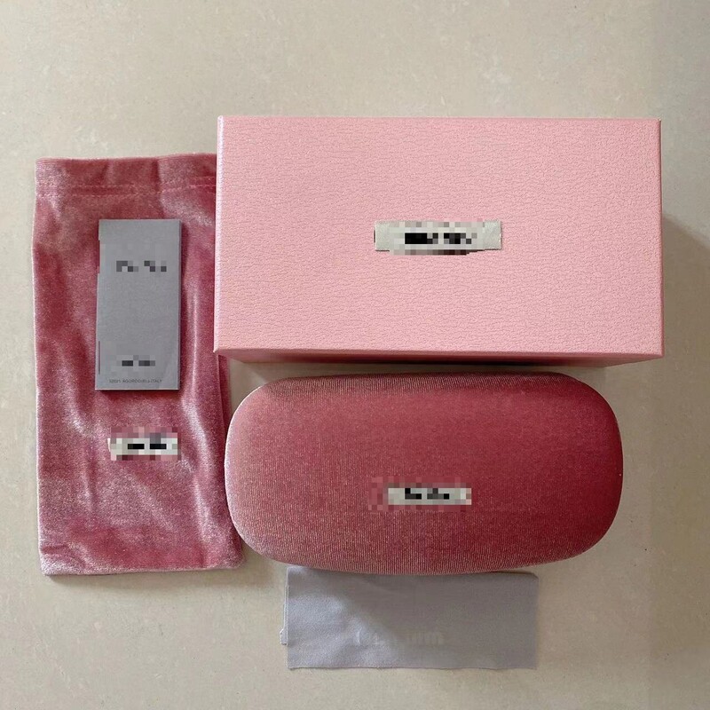 Glasses Case, Sunglasses Storage Box, High-End Glasses Frame with Logo