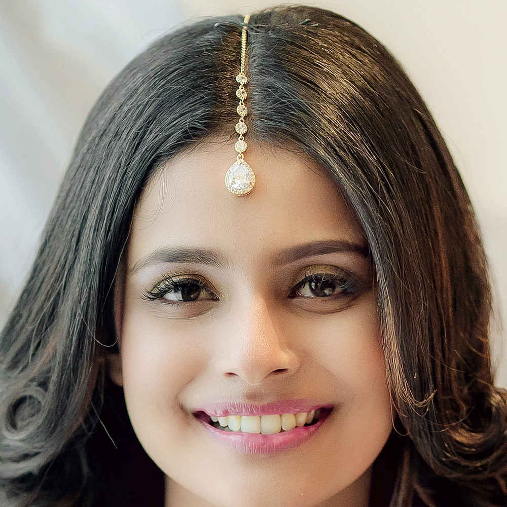 Трансграничный экзотические ветер невесты капли воды лоб цепи мода ретро индийские стразы для волос головные уборы Hair chain