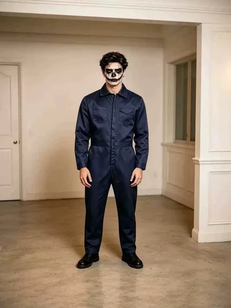 Halloween Moonlight Panic Michael Workwear Cosplay Costume Movie Version Michael Cosplay Jumpsuit In Stock