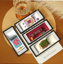 爆款3D木质卷轴冰箱贴创意文创网红旅游伴手礼冰箱装饰磁性贴