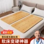 加硬单人实木床板床垫