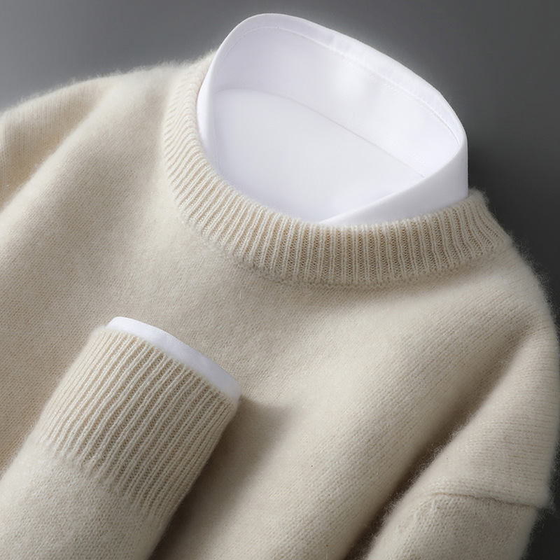 Raw velvet rice [round neck]