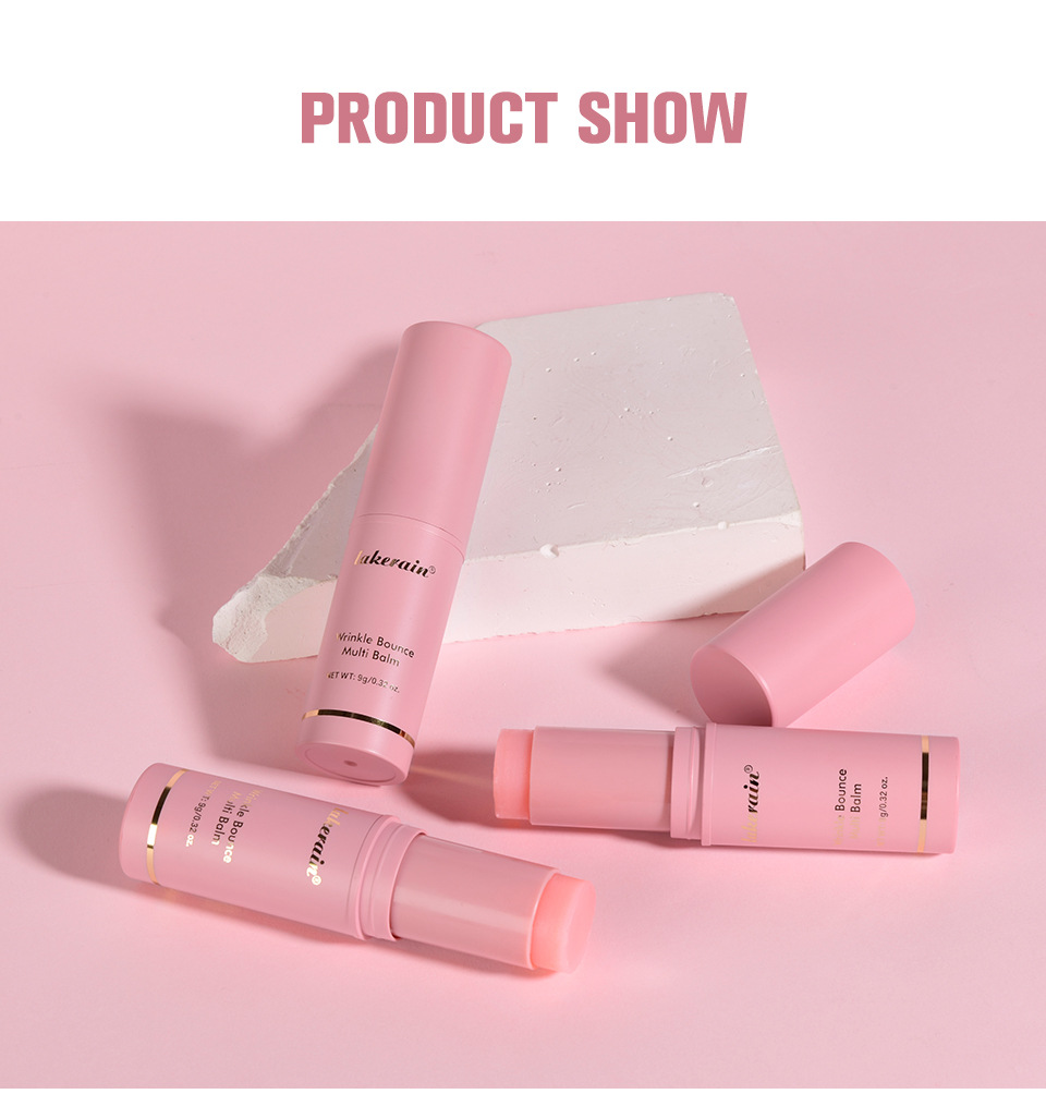 Lakerain Rosa Lippenbalsam Multi-Balm Feuchtigkeitsspendend mit Faltenreduzierung und Feinen Linien Reduzierung – Detail 9