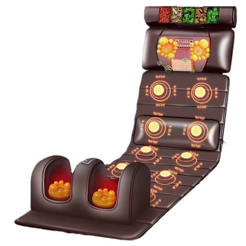 Regalo regalo Jade masaje colchón cuerpo completo multifuncional amasado hogar cervical almohada masaje silla cojín