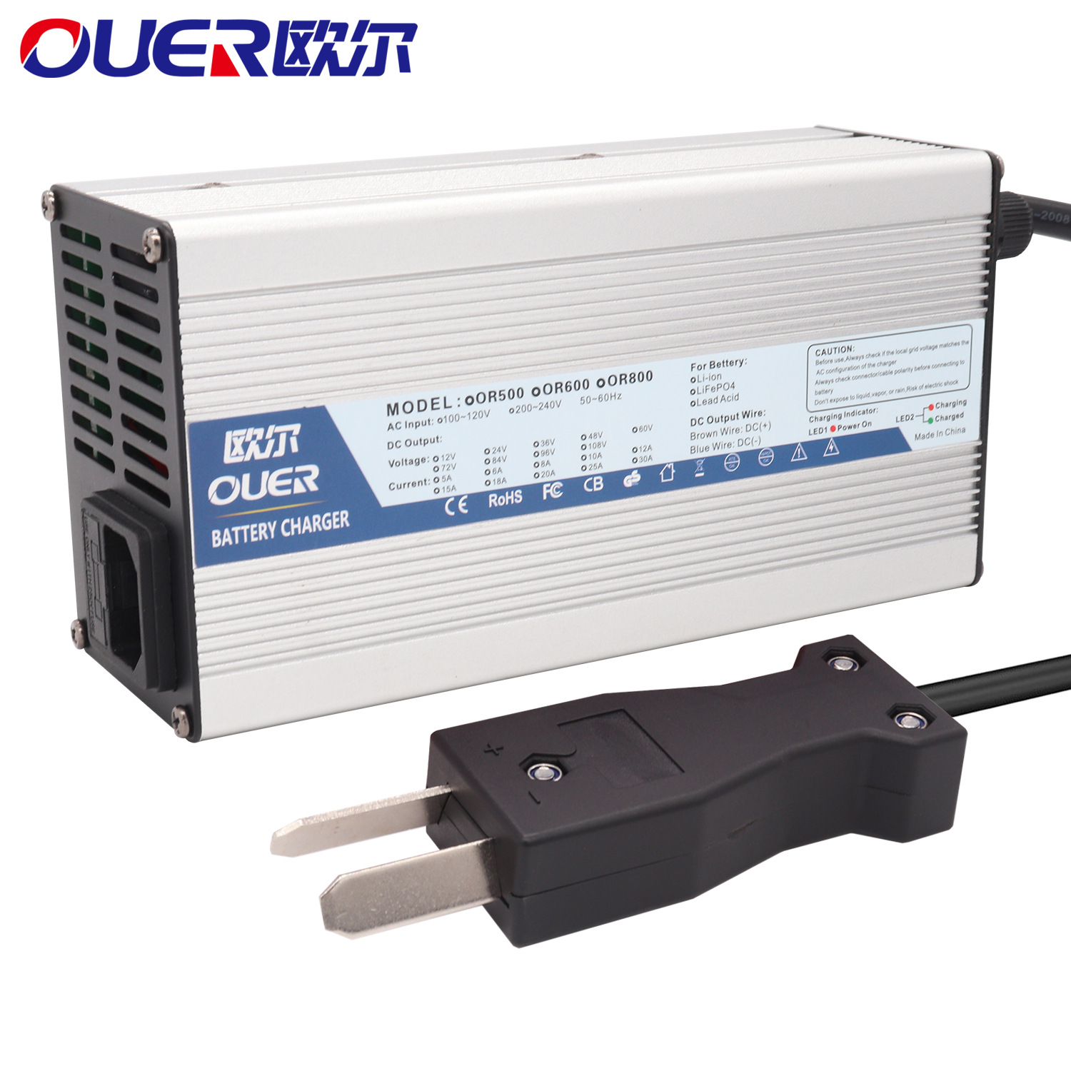 EZGO高尔夫球车 36V13A铅酸充电器 73345-G01 D型插头