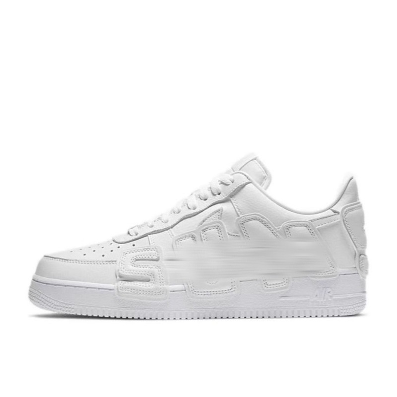 莆田靴 AF1 ハイバージョン第一層革エアフォースワンカジュアルスニーカー男性と女性のためのオールシーズン白靴工場直販|undefined