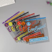 透明pvc拉链自封袋彩印文玩文具防水塑料包装袋洗漱内衣裤收纳袋