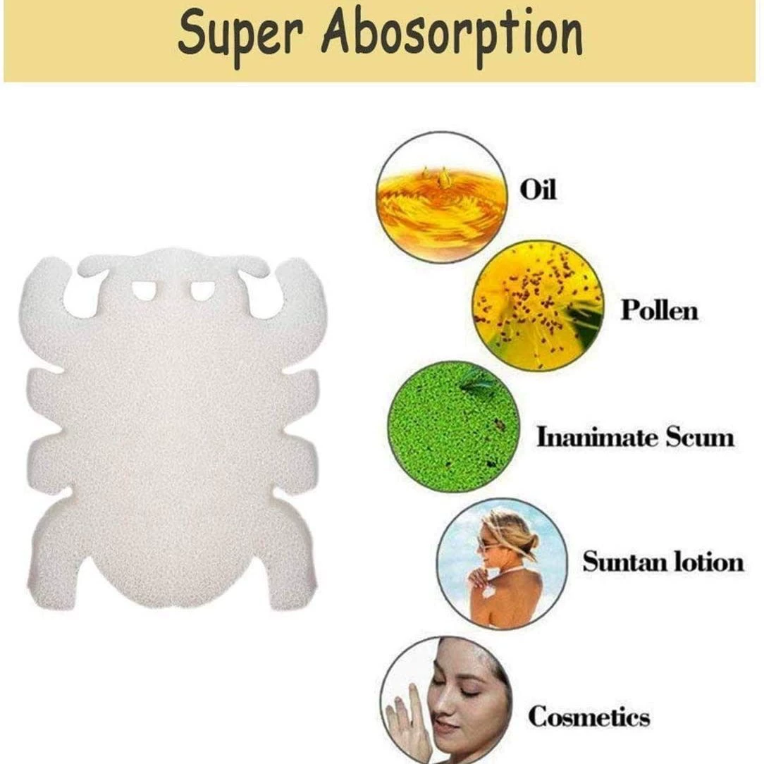 Трансграничные взрывы Бассейн Взрывная маслопоглощающая губка Высокоэффективная маслопоглощающая хлопковая губка-паук