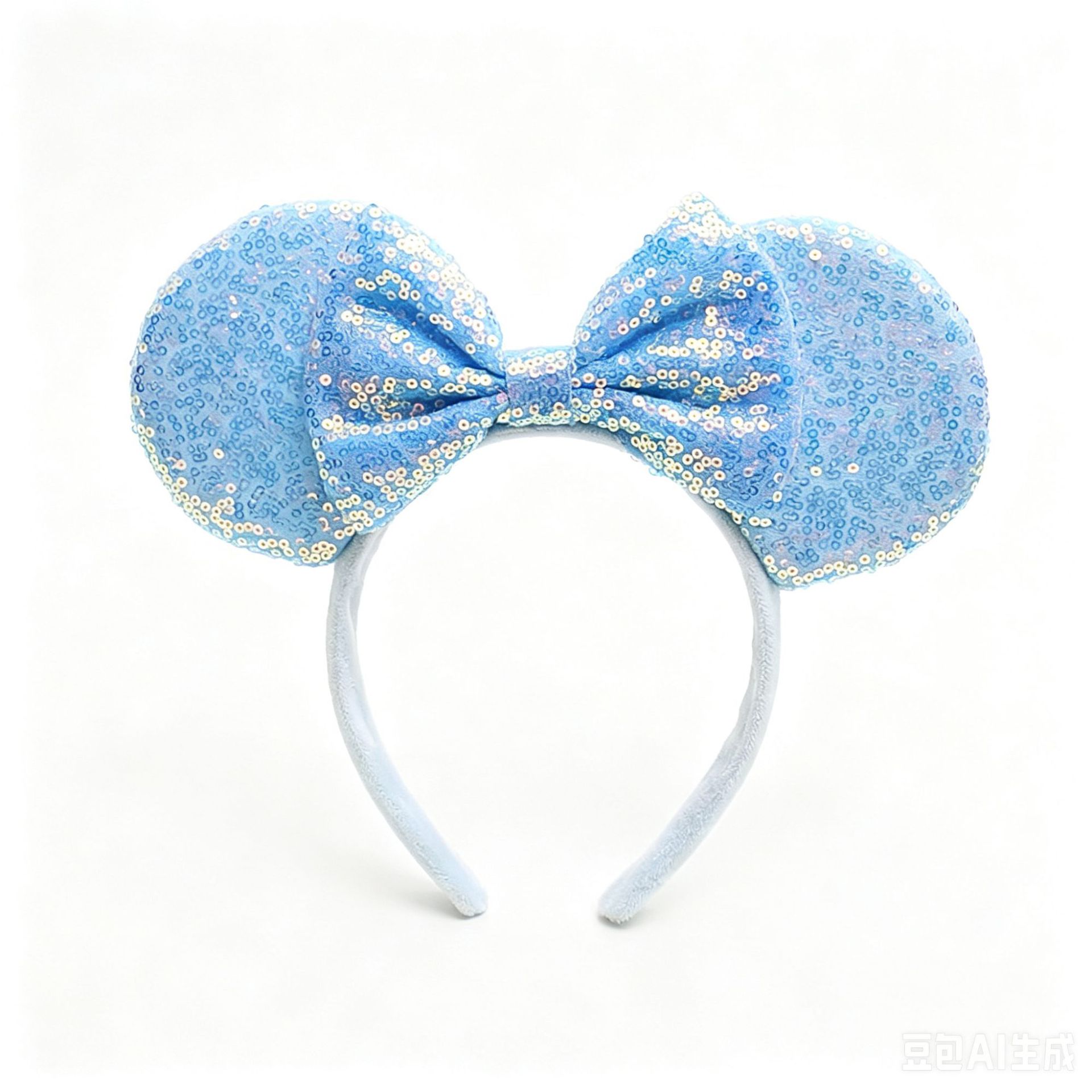 Diadema azul de ensueño