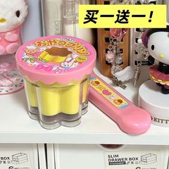 果冻草莓布丁套装组合喂食儿童过家家玩具布丁摆件
