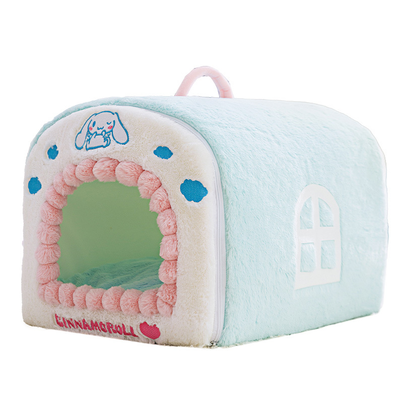 Otoño y invierno, perro caliente y grueso, bolsa de Mongolia, perros de orejas grandes, casa de arco, nido para gatos, perros pequeños, nido para mascotas