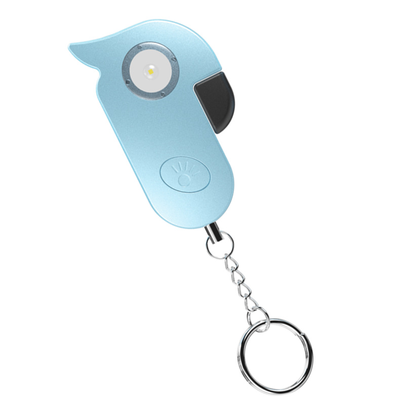 Alarma Personal en Forma de Pájaro con Llavero 130 dB Con Luz LED para Autodefensa image 8