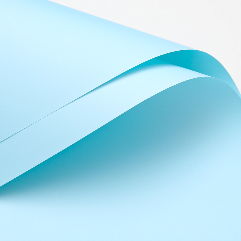 Papel de embalaje de flores al por mayor material de floristería ramo material de papel de embalaje material de embalaje papel de embalaje impermeable papel de doble cara bicolor Ouya