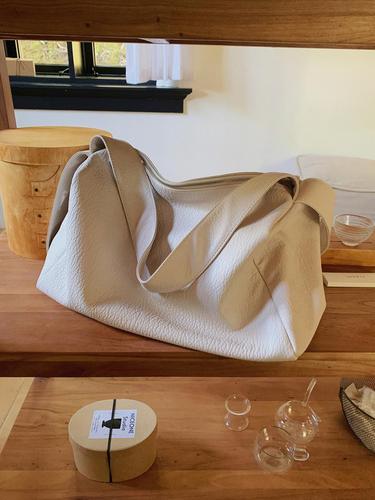 Spring new cheese bag Korean soft leather large capacity bag  new bag women's bag shoulder bag crossbody bag