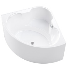 08日丰云溪亚克力双人成人情侣小户型家用冲浪按摩三角扇形浴缸