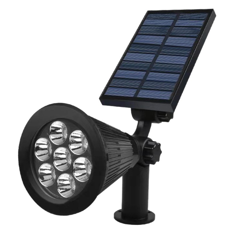 Spotlight solar lámpara de jardín lámpara de césped RGB lámpara de tierra al aire libre jardín lámpara de pared lámpara de árbol lámpara de paisaje