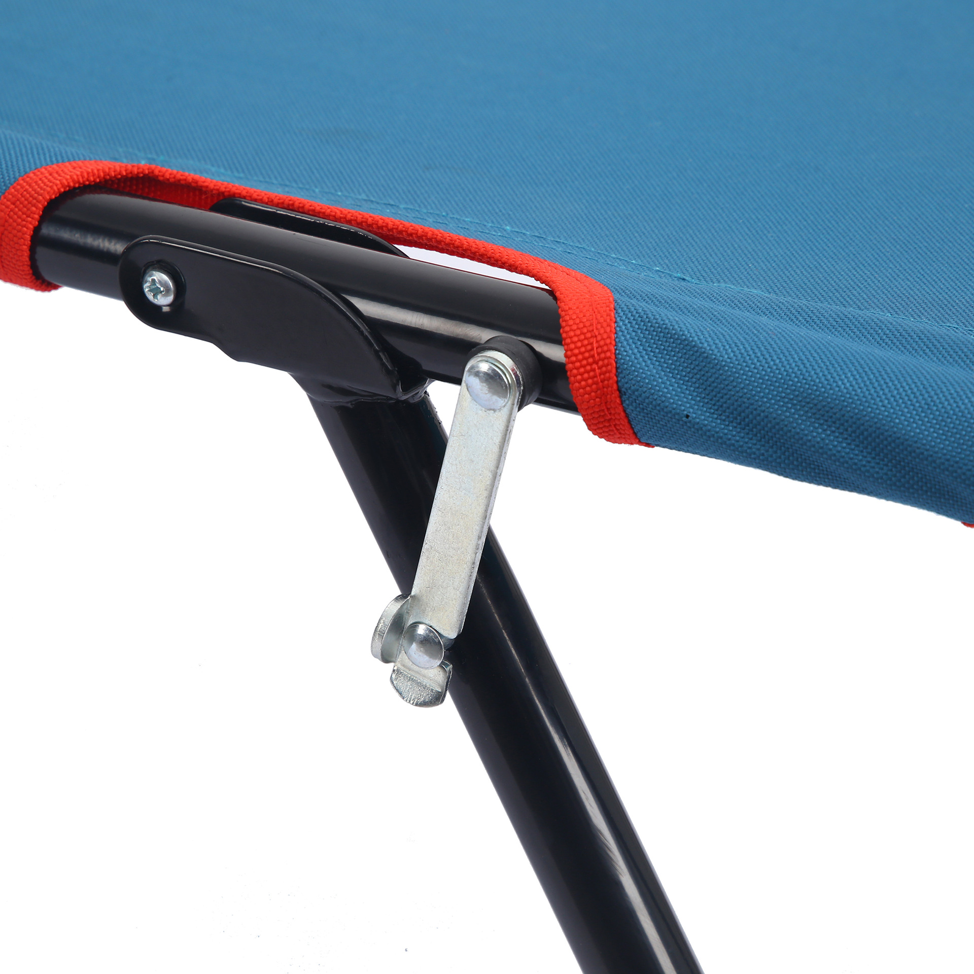 Cama de campamento ultraligera al aire libre Táctica Ultra ancha para el almuerzo individual Cama de campamento de aleación de aluminio Cama plegable portátil al por mayor