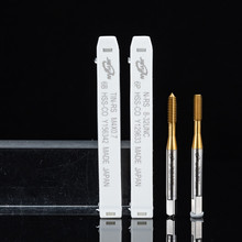 进口JY镀钛细牙挤压丝攻M1M2M3.5M4.5M5M6*0.2X0.25*0.35*0.5丝锥