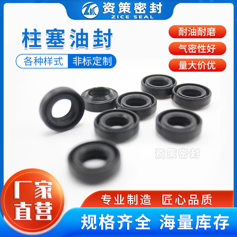 往复旋转 液压油缸清洗机柱塞油封 轴承密封