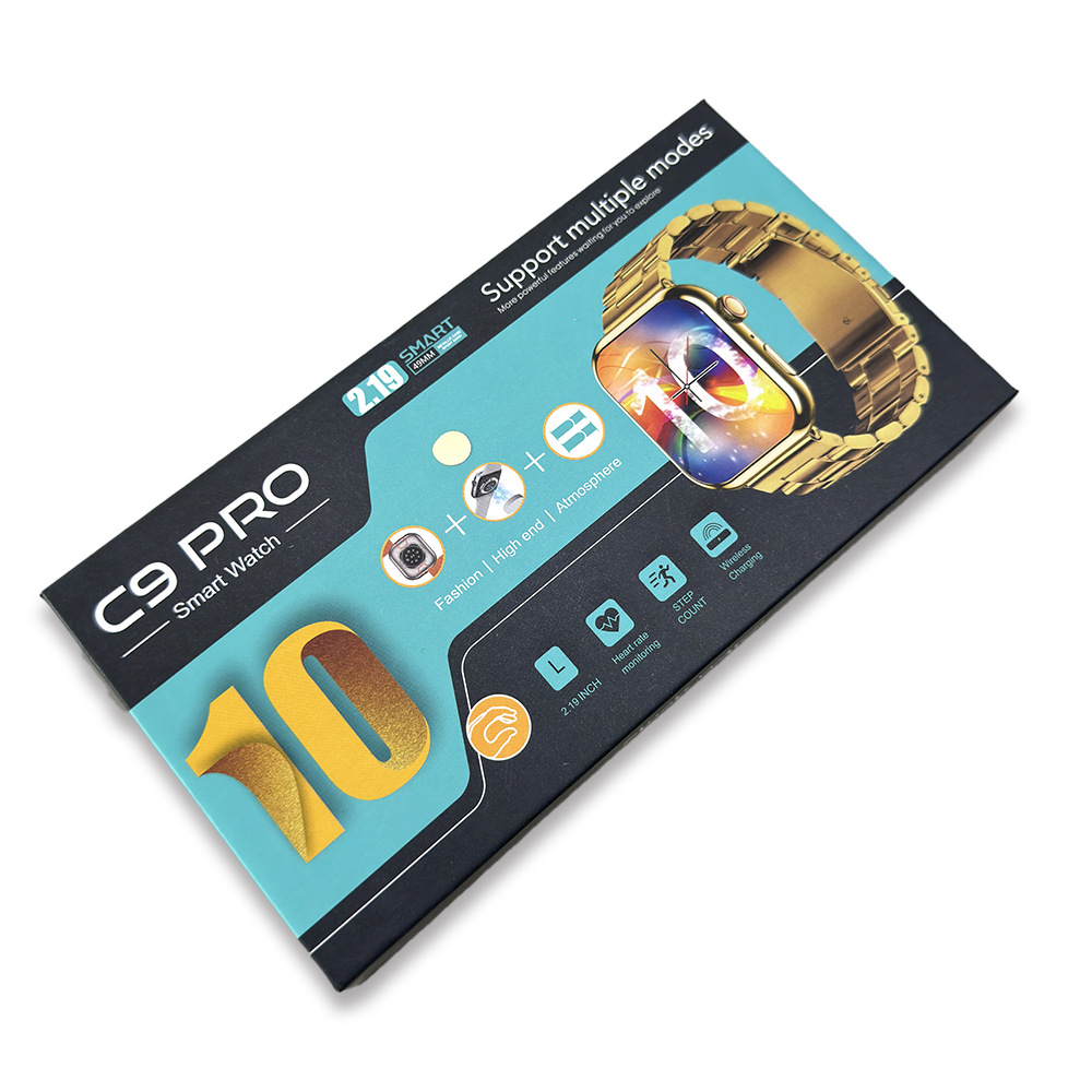 Reloj inteligente transfronterizo Huaqiangbei s9ultra, teléfono Bluetooth de oro local, reloj de monitoreo de salud de presión arterial y frecuencia cardíaca