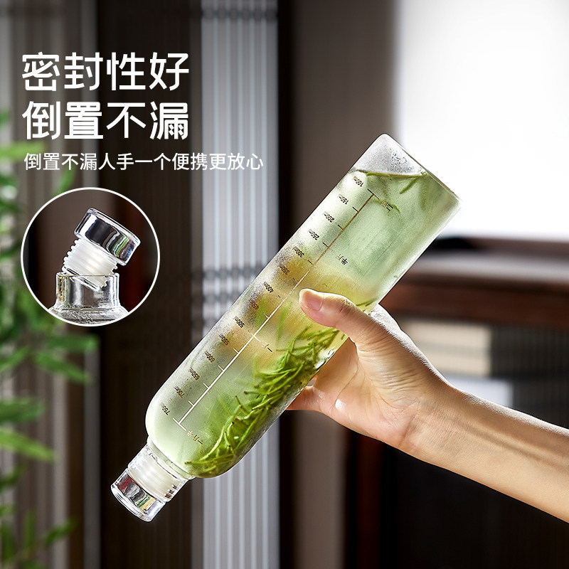 Бутылка Green apple для холодного чая 500 мл