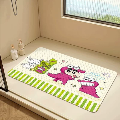 Home Use, Dirt-Resistant and Water-Draining Mat | Avtomobil döşəmə paspasları - axin-crocodile-biscuits-4070cm-suction-cup-floor-mat