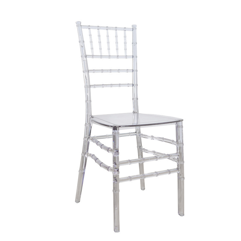 Dining chairs Yama venta caliente de lujo ligero Silla de bambú transparente de alta gama Silla de banquete de comercio exterior transfronterizo Silla de comedor