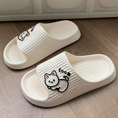 子猫evaスリッパ夏女性家庭用浴室通気耐摩耗性滑り止め足サンダル男