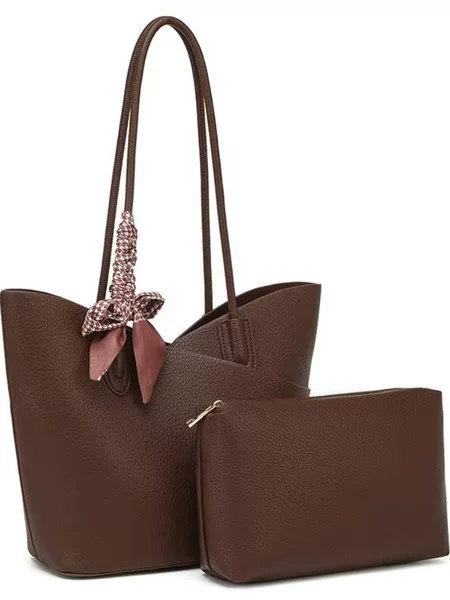 Cross-Border Niche High-End Portable Shoulder Bag, Large-Capacity Commuter Tote Bag, Fashionable and Versatile Underarm Bucket Bag