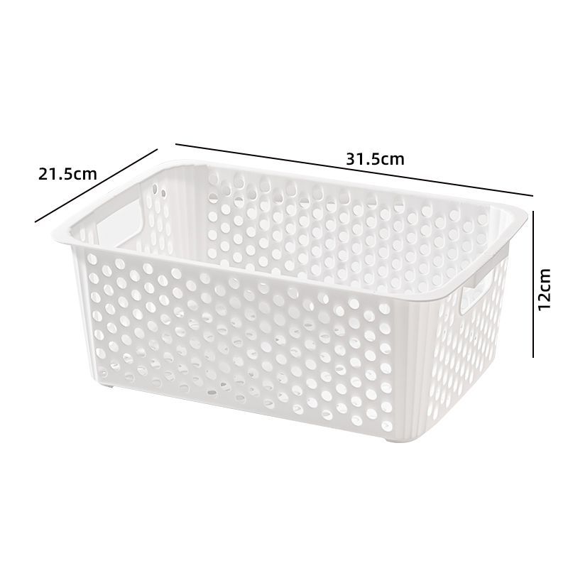 Miscellaneous storage basket snack toy organizer box household plastic storage box kitchen cabinet basket desktop storage basket