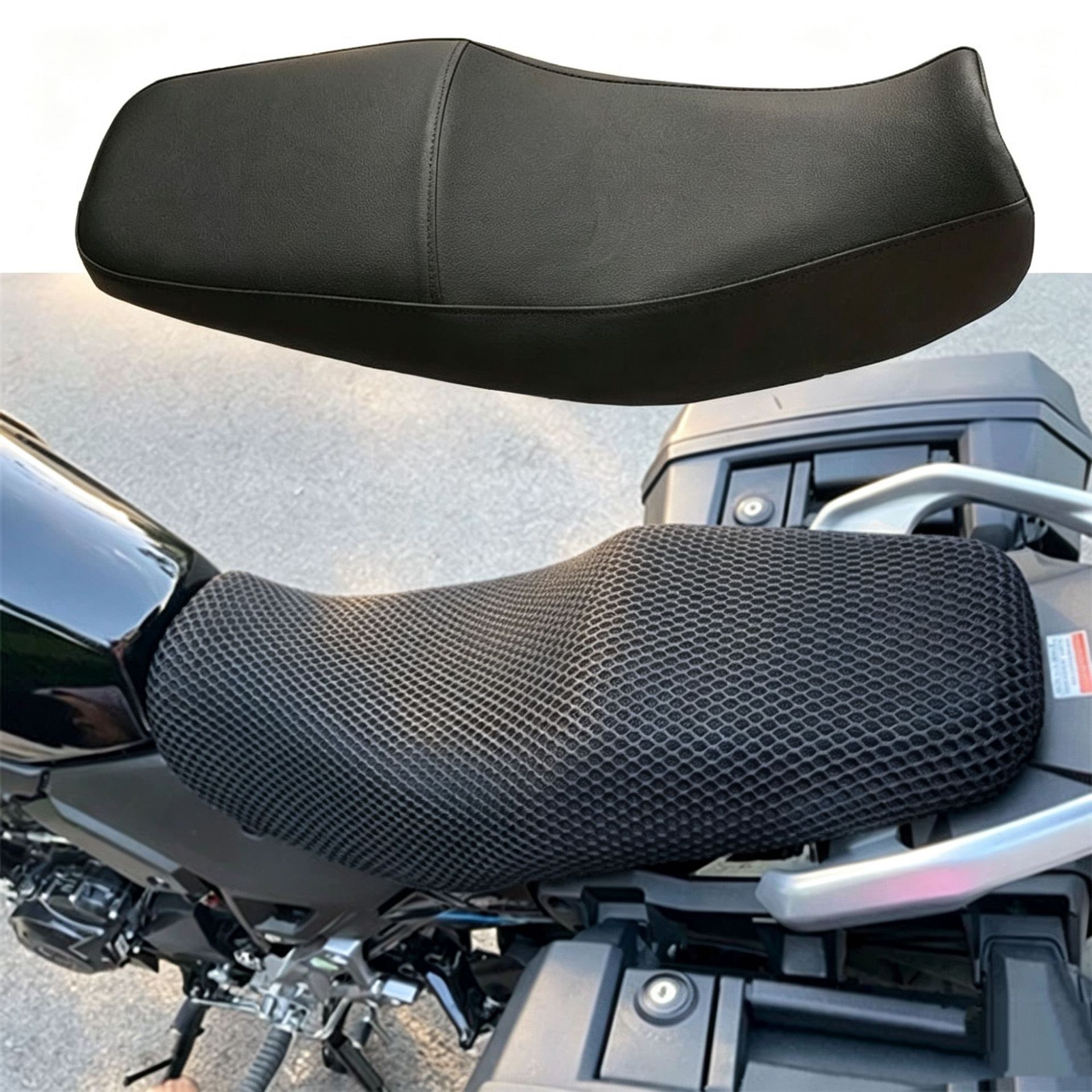 Suitable for Suzuki DL250/560 seat cushion cover, special sun protection and heat insulation seat cover, 3D mesh breathable seat cover