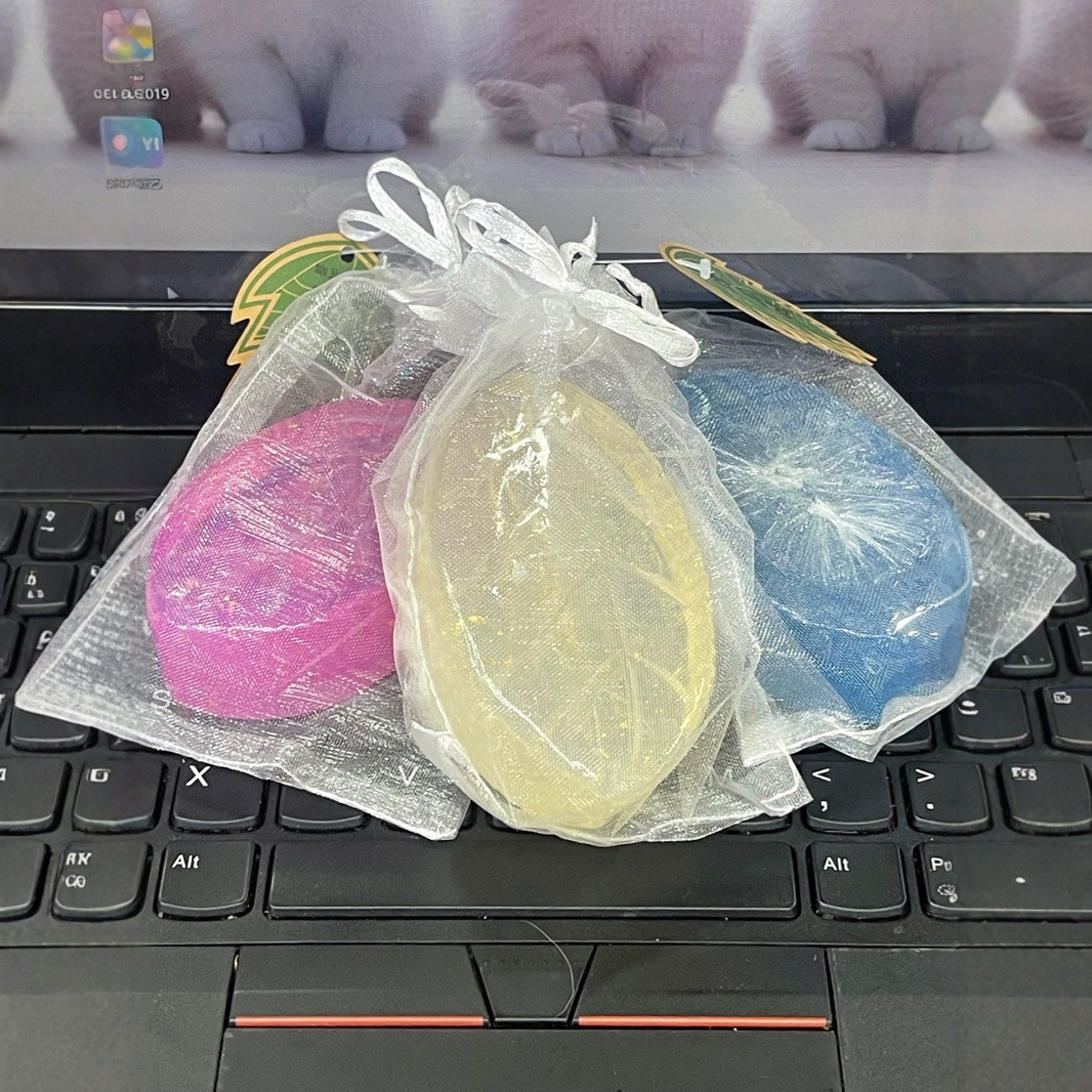 树叶金箔美容精油皂