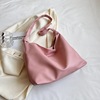Summer capacious bag for leisure, 2023, Korean style
