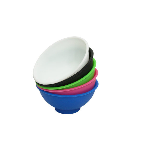 Cross-border silicone bowl silicone tobacco play kitchen seasoning bowl storage bowl baking bowl mold can be used for many purposes