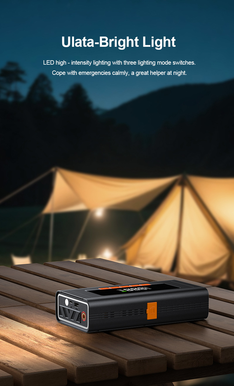 Cross-Border Car Emergency Starting Power Supply Air Pump All-In-One New Multi-Functional Portable Car Power Bank N10