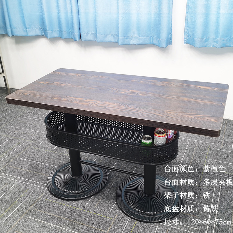 バーの散台バーのテーブルと椅子の組み合わせは多層の板を挟んでテーブルを保管しましょう。|undefined