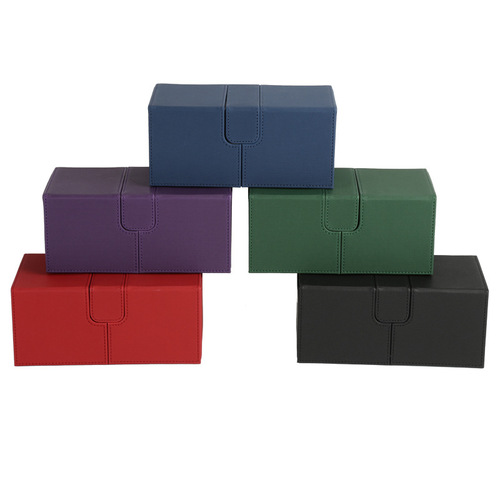 UG quality large capacity three drawer activity card box magnetic deck box card storage packaging box deck case