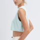 lulu same yoga vest beauty back nude feeling slimming breathable running fitness yoga clothes top sports T-shirt for women