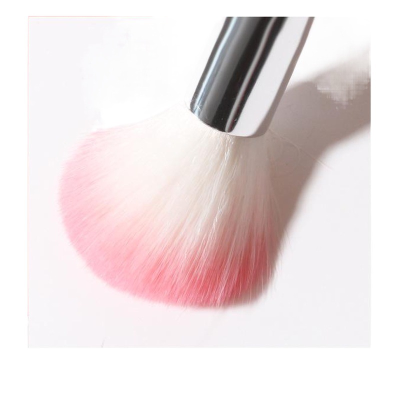 Nuevas herramientas de uñas cepillo de polvo cepillo de uñas cepillo de limpieza belleza cepillo de rubor mango largo con cepillo de taladro 4 colores