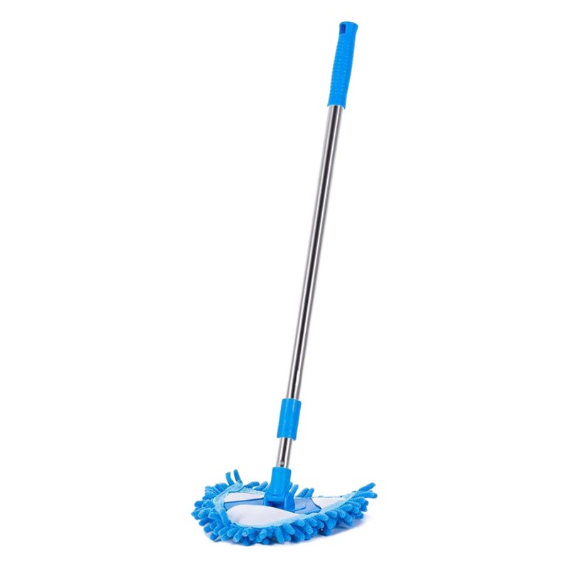 Mini chenille triangle mop scraping wall ceiling car tile floor cloth cleaner a mop clean dust duster