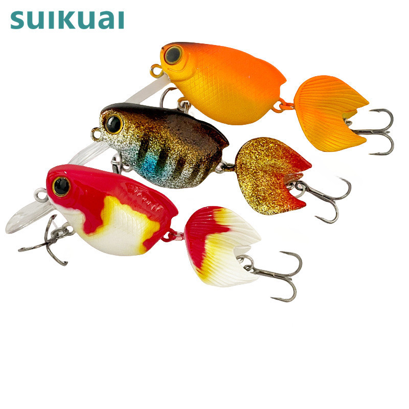 Suiquai の新しい水中金魚 Luya 偽餌釣り餌クロスボーダー爆発バイオニック餌オリジナル釣りアクセサリー|undefined
