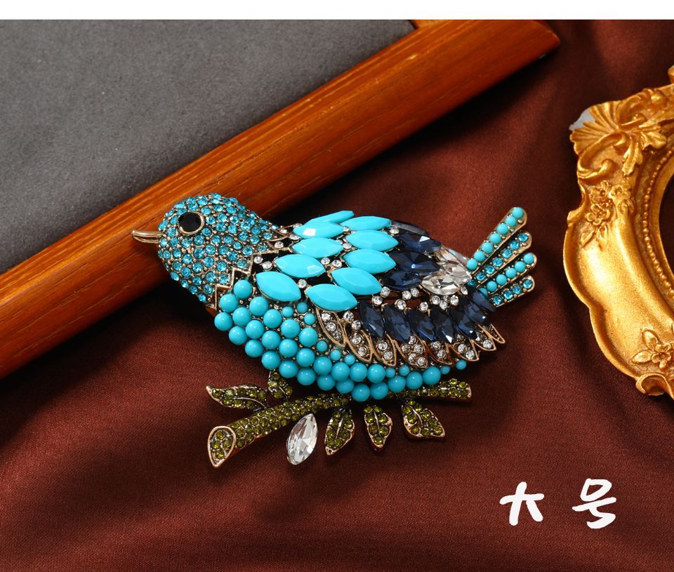 83g Weight Brooches Classification Banquet, Party, Street Occasion Alloy Material Animal Pattern Unisex Gender Retro Style Retro Pin Animal Alloy Unisex Brooches 5