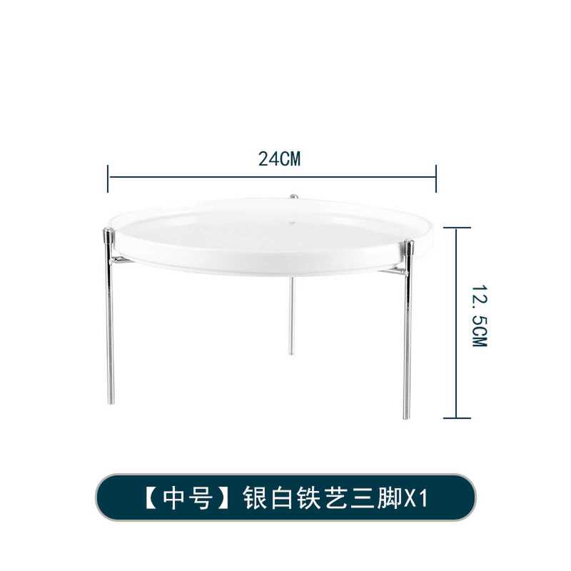 シンプルなヨーロッパ式の陶磁器のケーキの棚の置物の白い多層のケーキの皿のお菓子のトレーの高足の皿の屋外の集まり|undefined